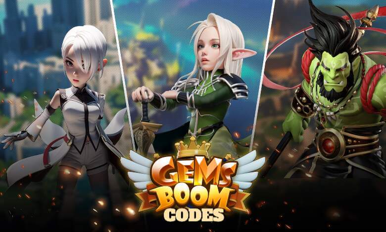 Gems Boom Codes