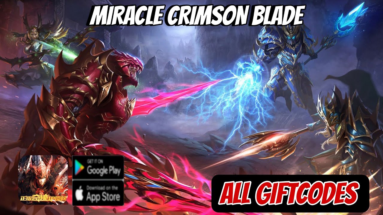 Miracle: Crimson Blade Codes artwork