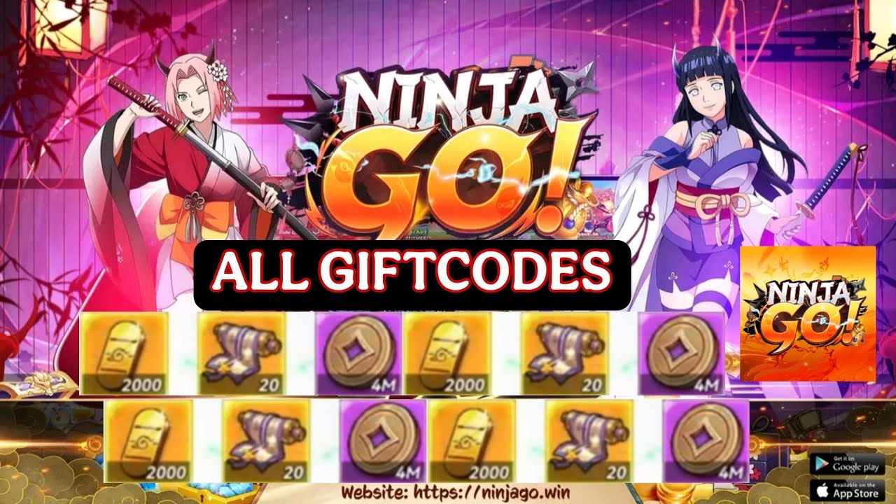 Ninja GO Codes
