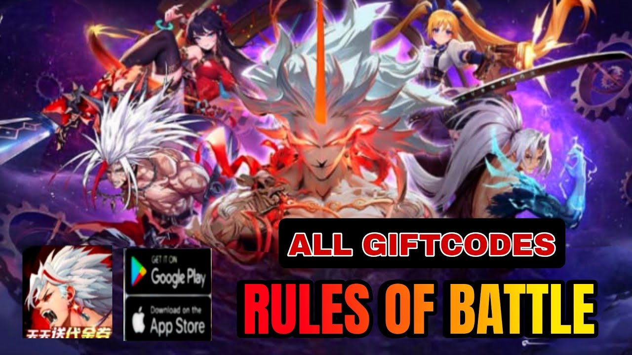 RULES OF BATTLE Codes artwork